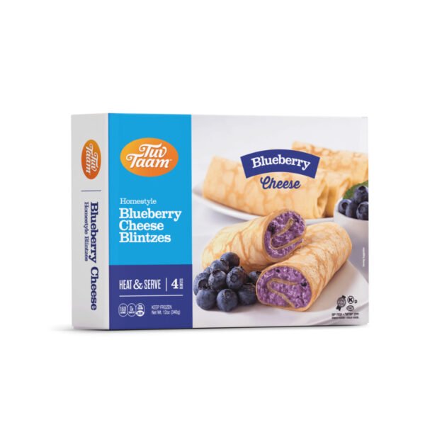 CHEESE & BLUEBERRY BLINTZES