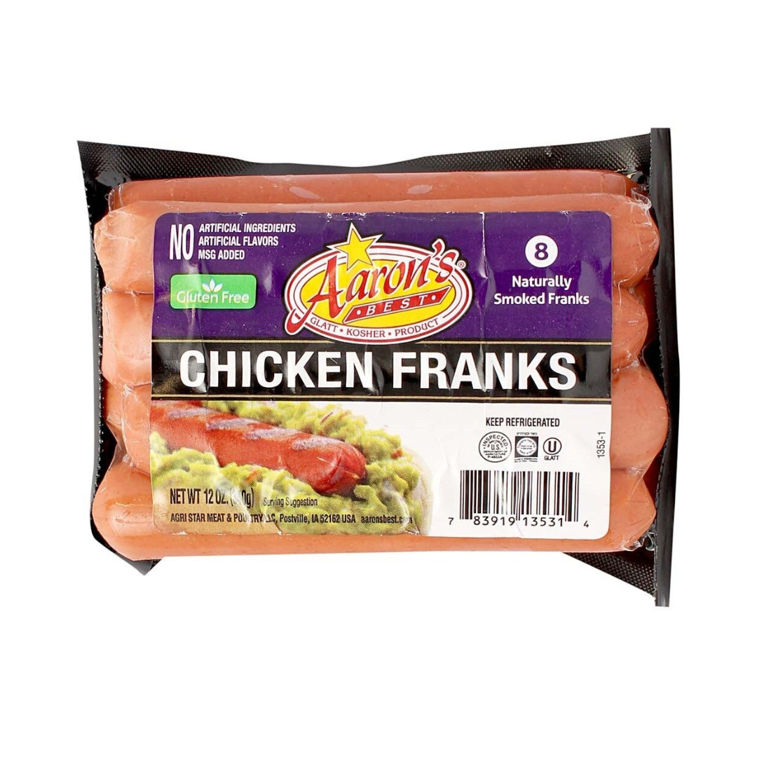 AARON'S CHICKEN FRANKS