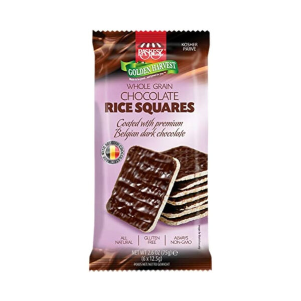 CHOCOLATE COVERED RICE SQUARE