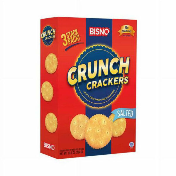 CRUNCH CRACKERS SALTED