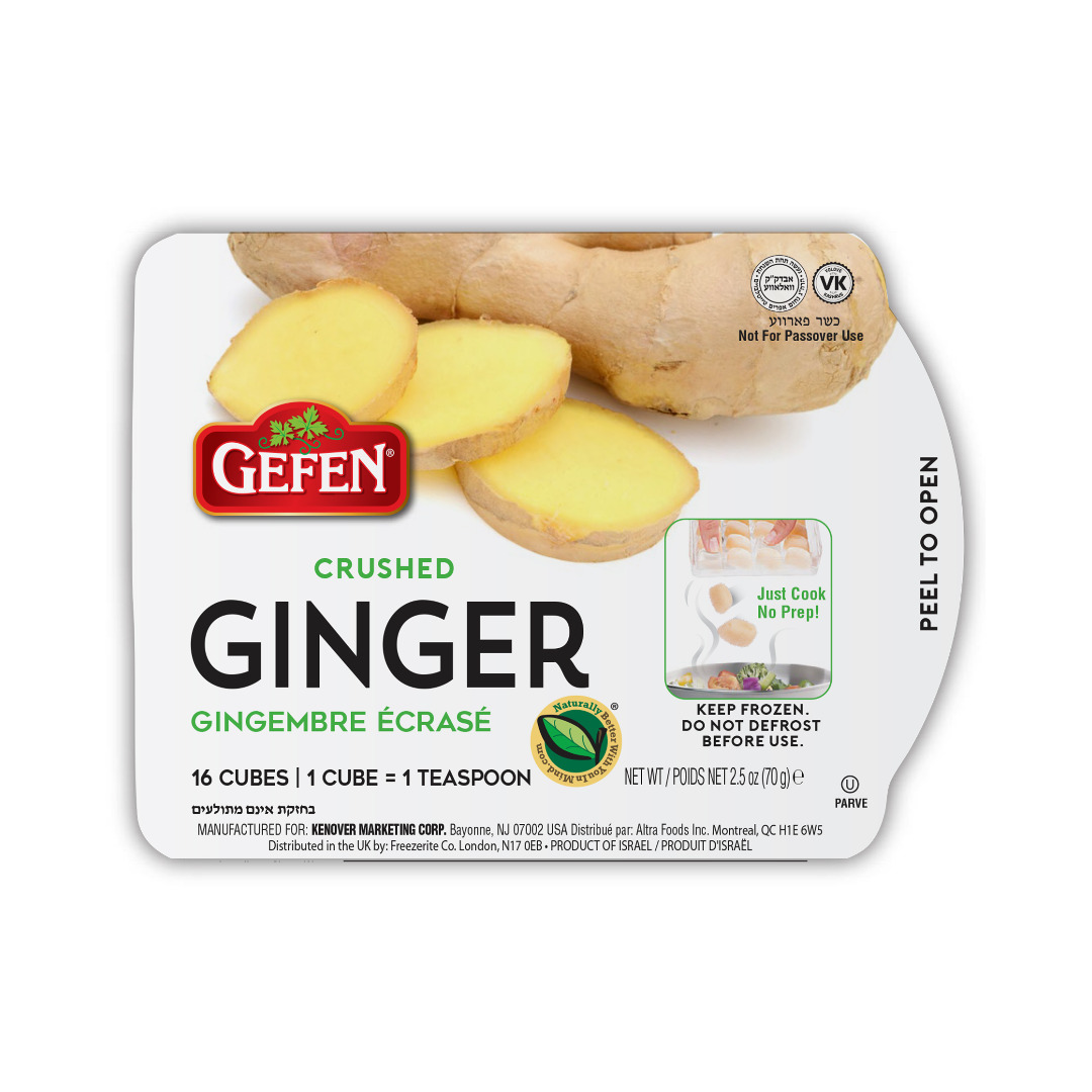 GEFEN CUBES GINGER CRUSHED