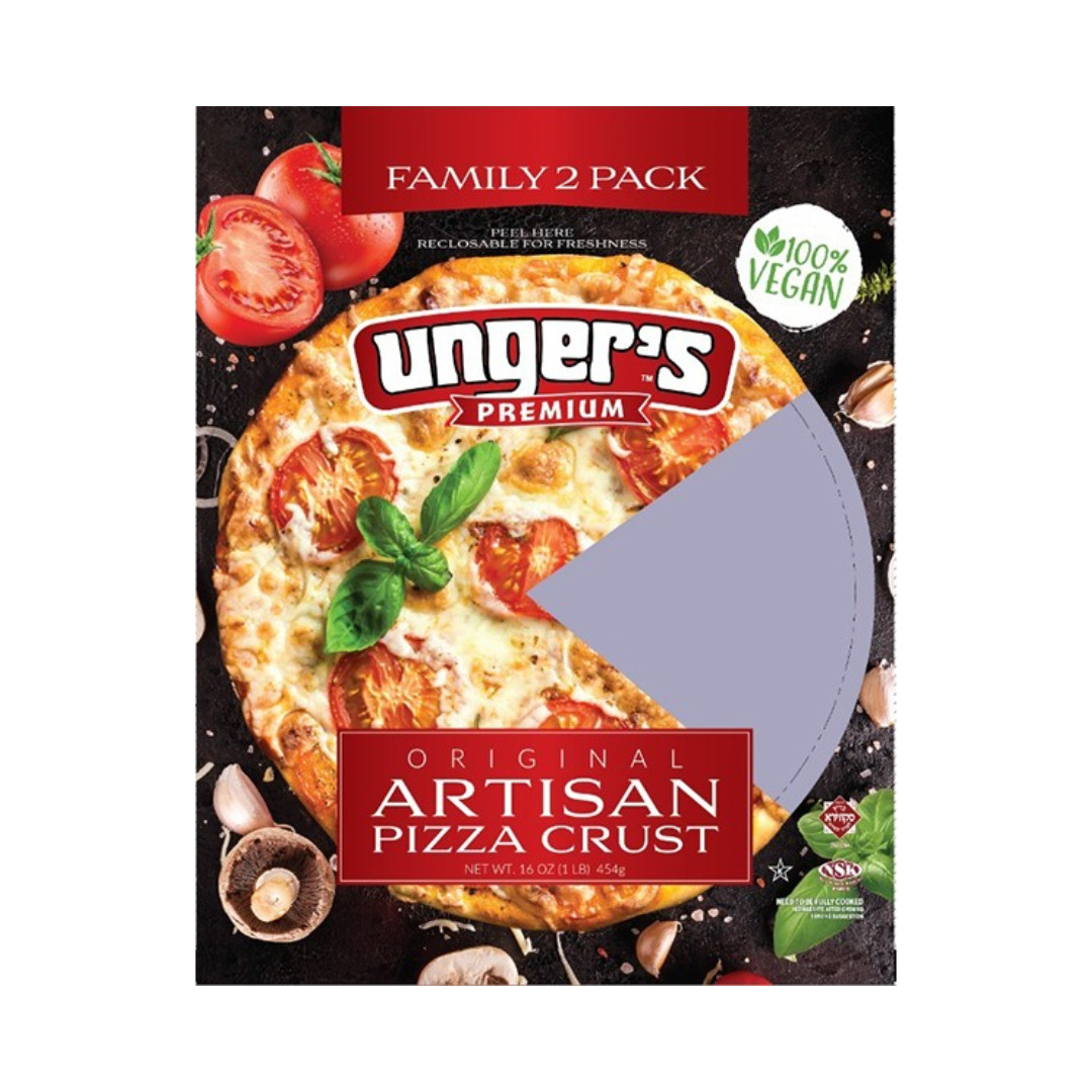 UNGER FAMILY 2 PK PIZZA CRUST 12"