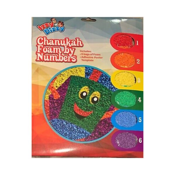 FOAM BY NUMBER CHANUKAH SET