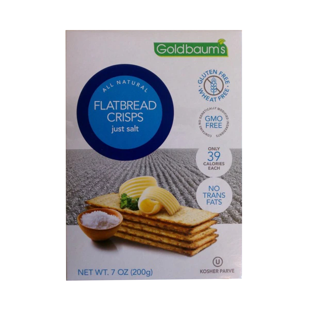 GOLDBAUMS GLUTEN FREE FLAT CRISPS