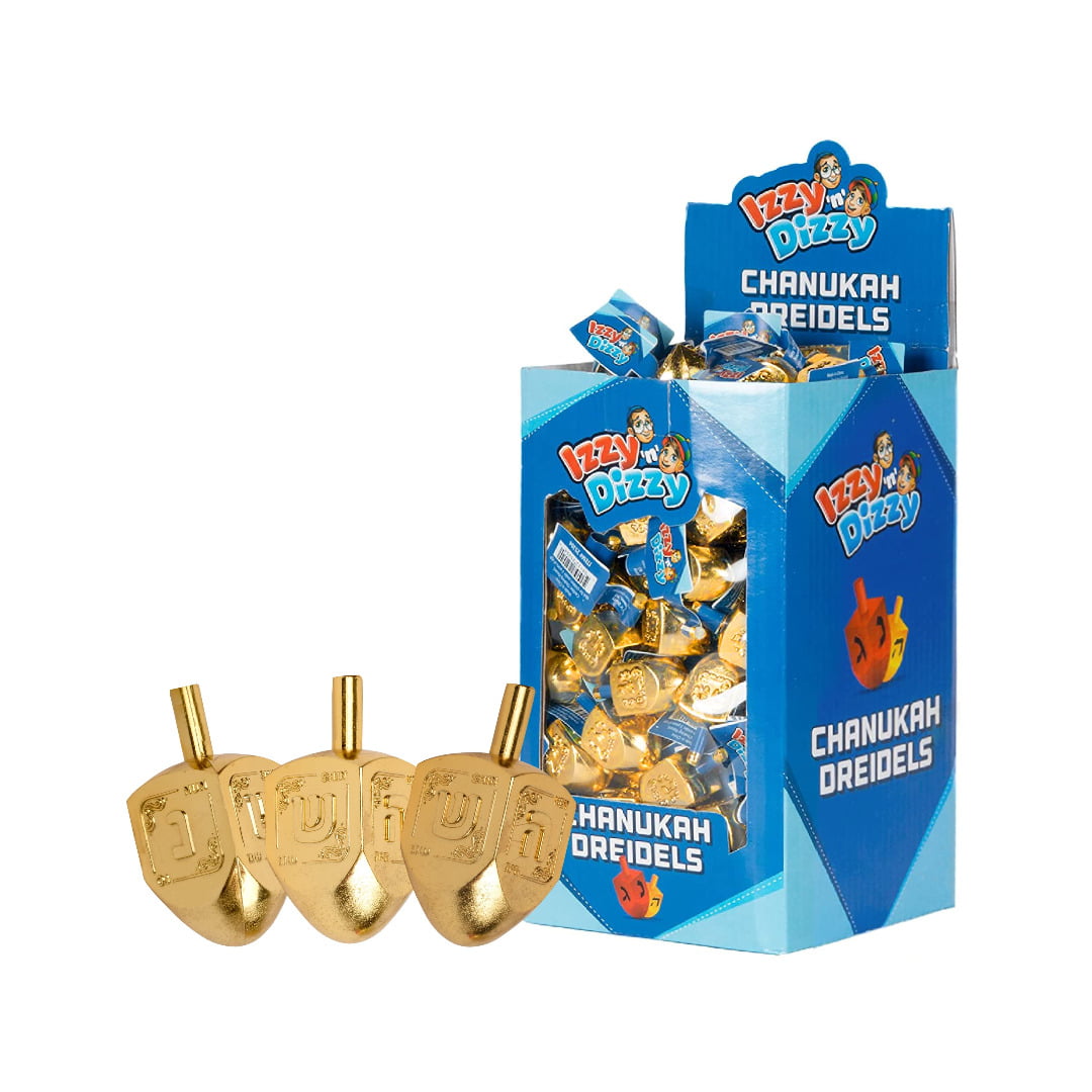 NER MITZVAH GOLD DREIDEL