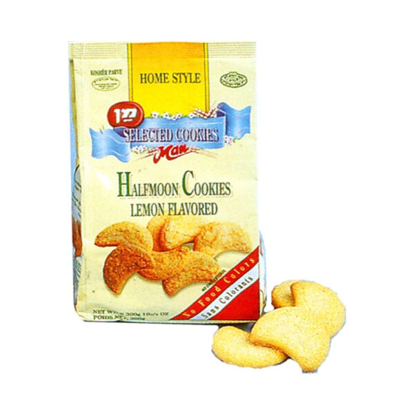 HALFMOON COOKIES LEMON FLAVORED