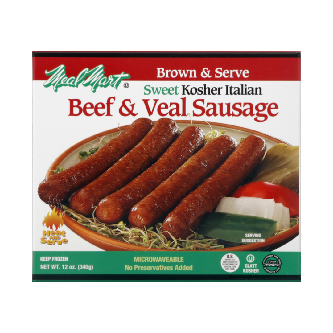 MEAL MART HOT BEEF & VEAL SAUSAGE