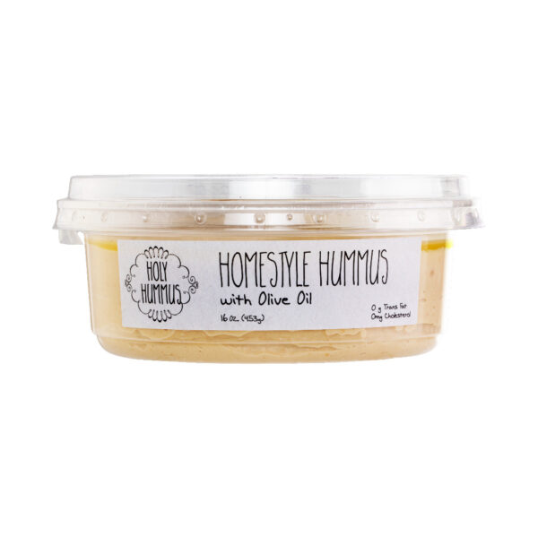 HUMMUS HOMESTYLE WITH OLIVE OIL