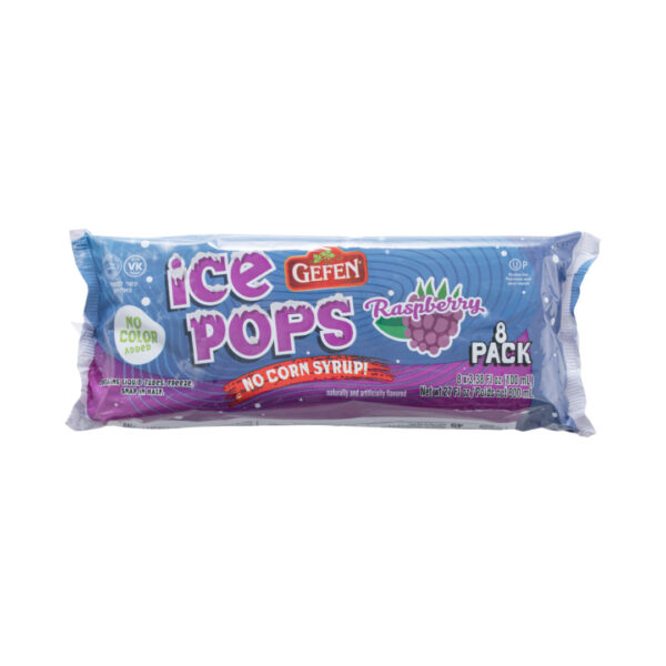 ICE POPS RASPBERRY CLEAR