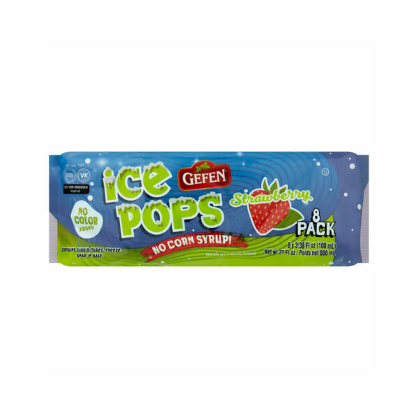 ICE POPS STRAWBERRY CLEAR