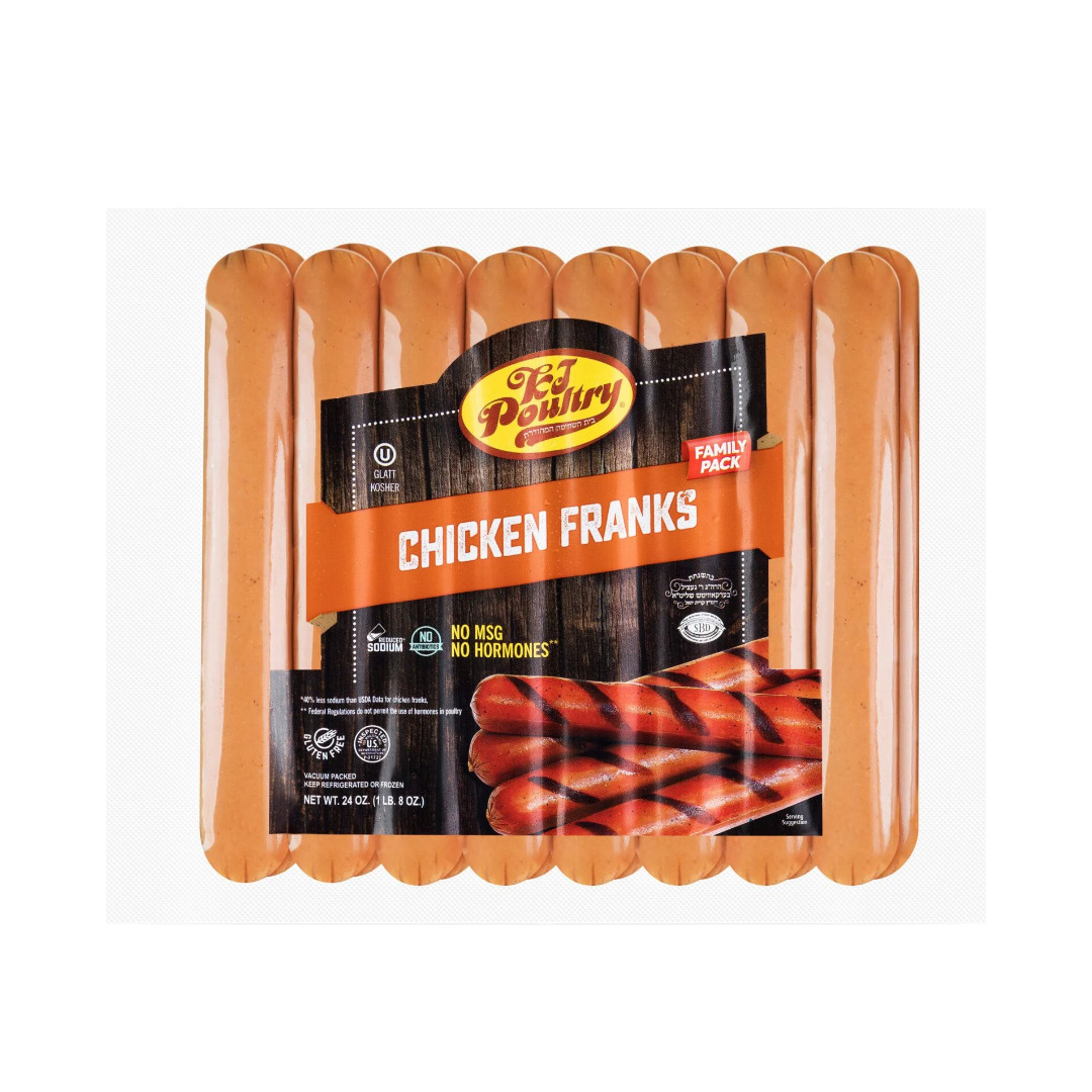 KJ POULTRY KJ CHICKEN FRANKS