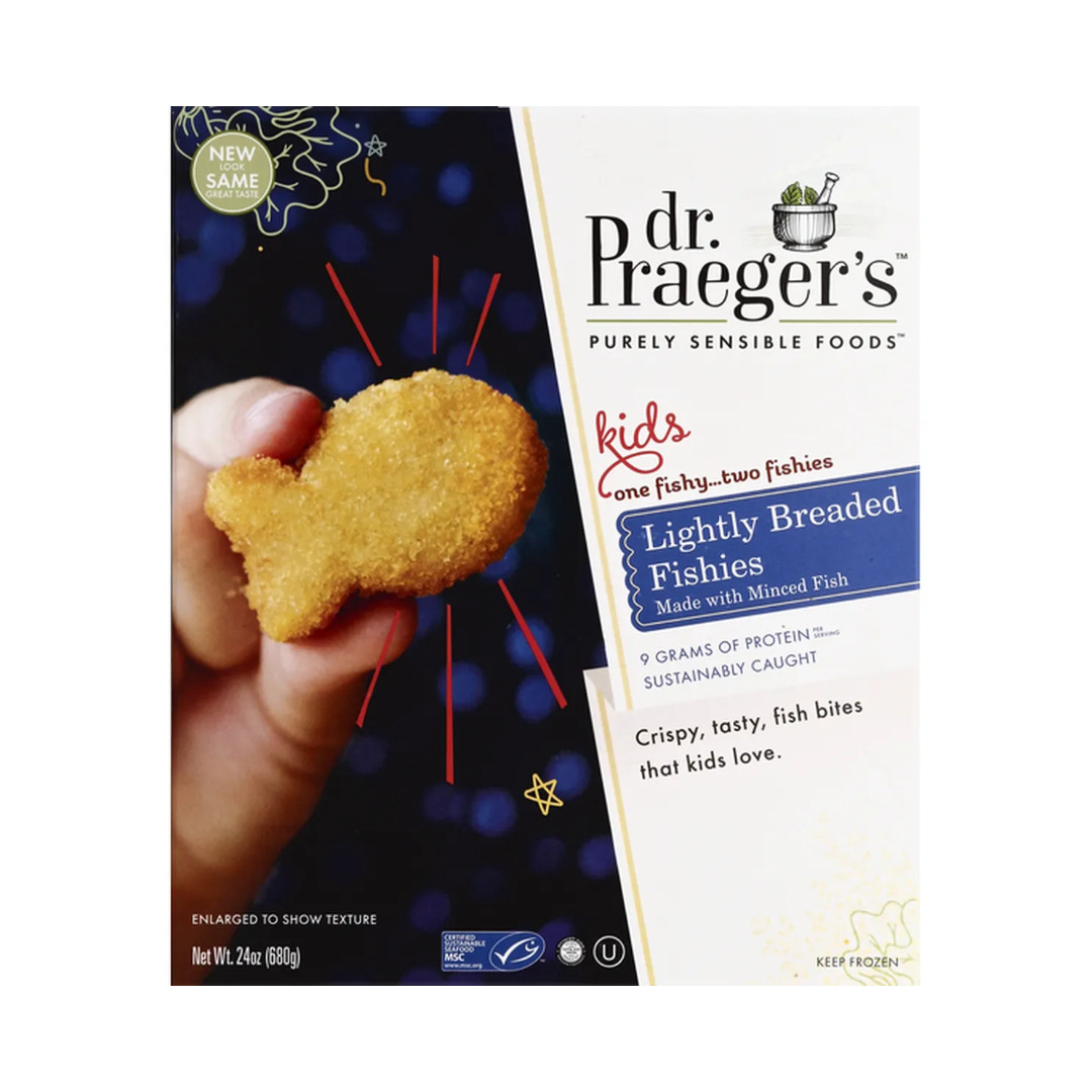 DR PRAEGER'S LIGHTLY BREADED FISHIES