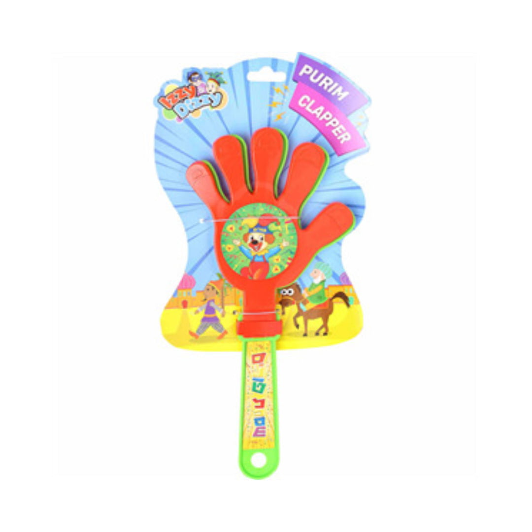 IZZY & DIZZY MEDIUM PURIM CLAPPER