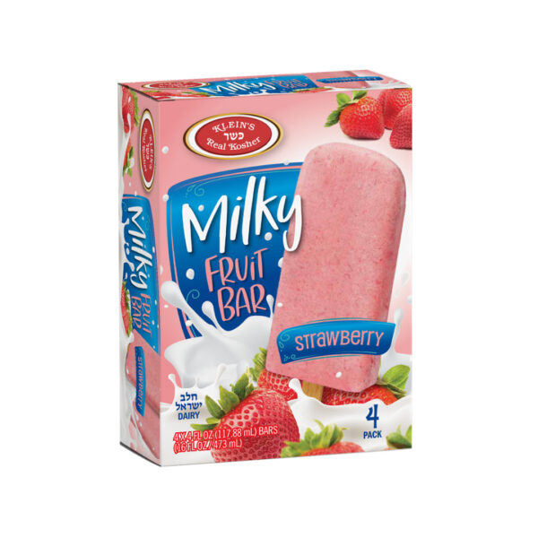 MILKY FRUIT BAR STRAWBERRY 4PK