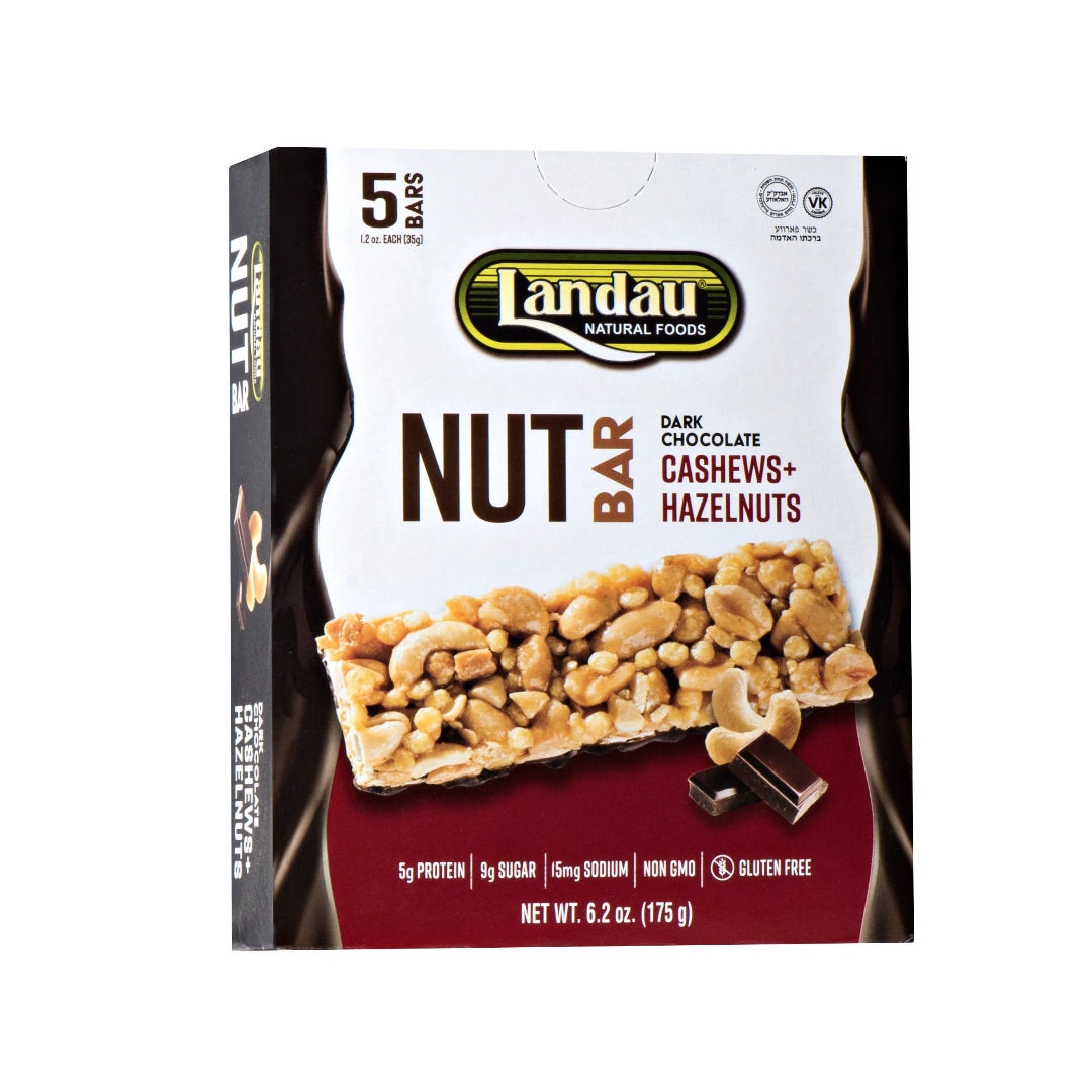 LANDAU NUT BAR CASHEWS AND HAZELNUTS