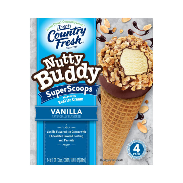 NUTTY BUDDY ICE CREAM CONES