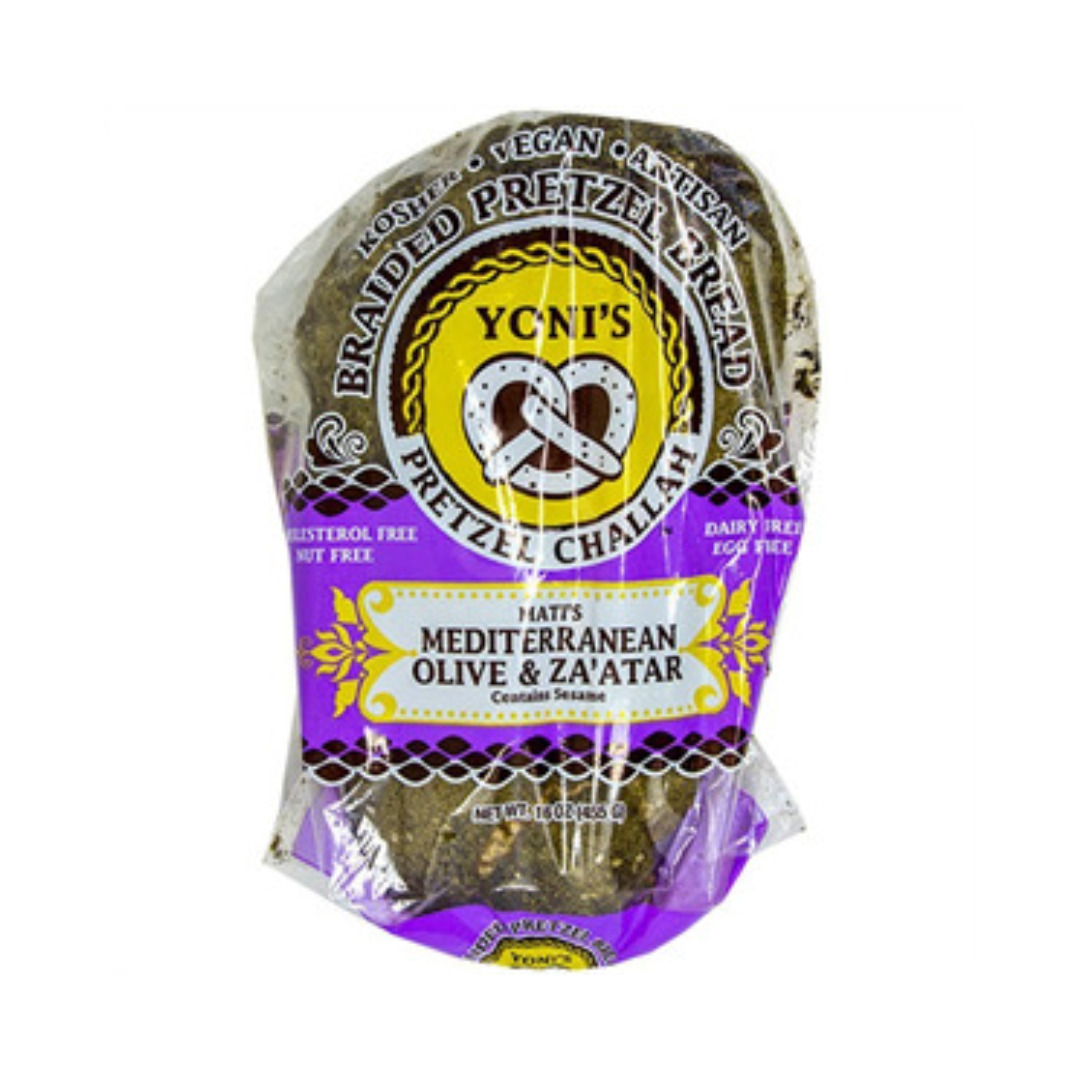 YONI'S OLIVE PRETZEL CHALLAH