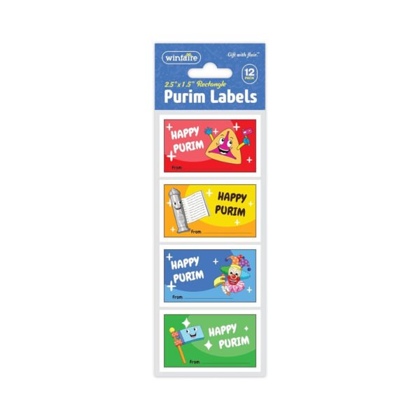 PURIM LABELS