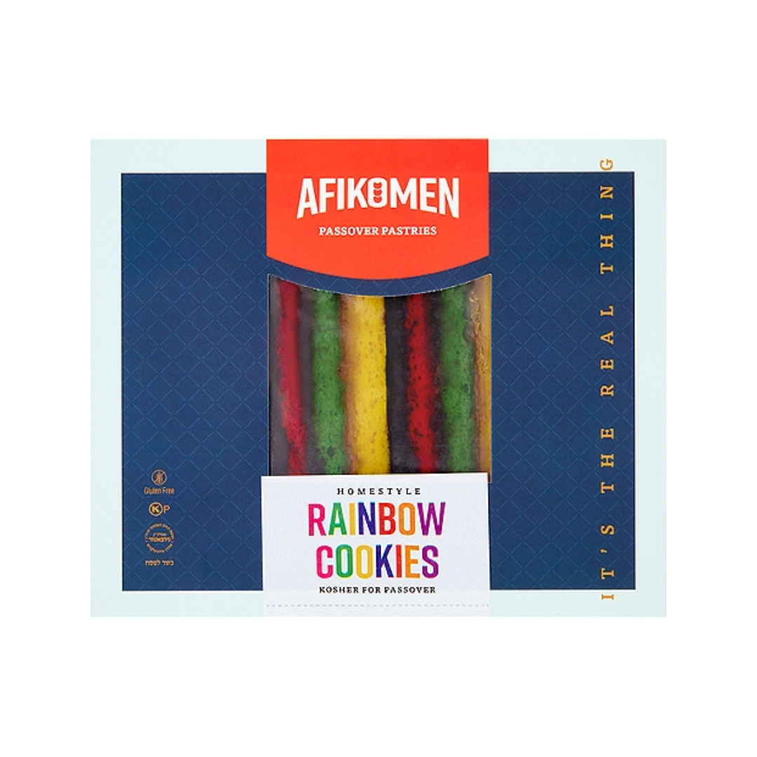 AFIKOMAN RAINBOW COOKIES