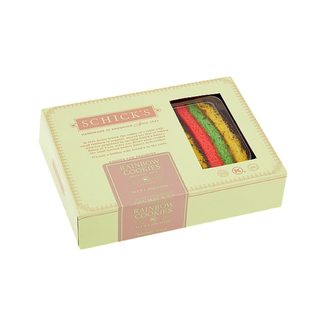 SCHICKS RAINBOW COOKIES