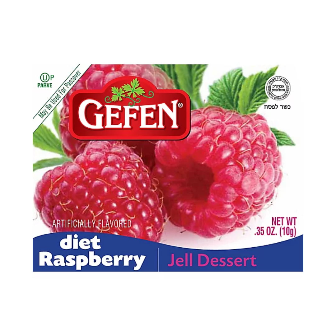GEFEN RASPBERRY DIET JELLO