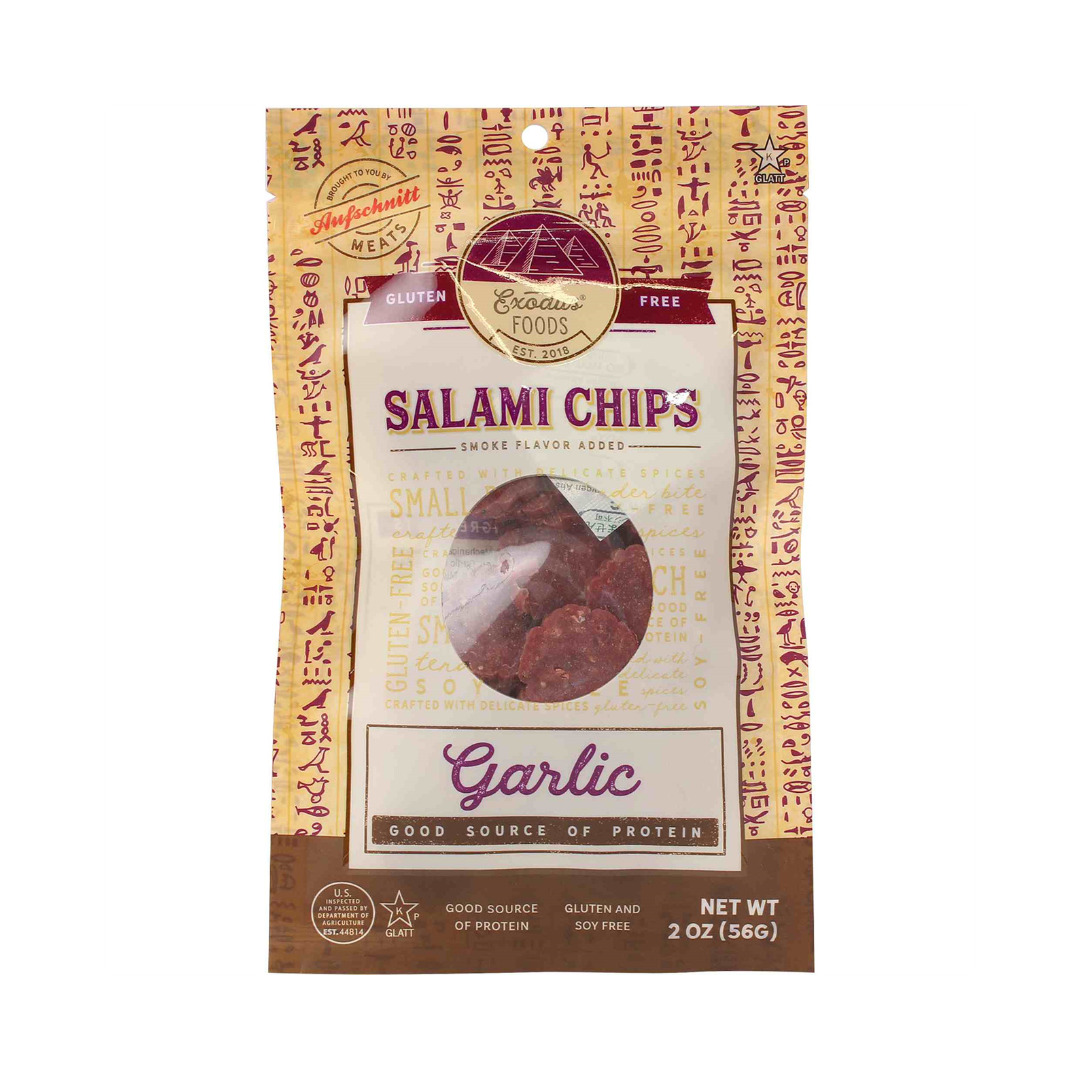 EXODUS SALAMI CHIPS GARLIC