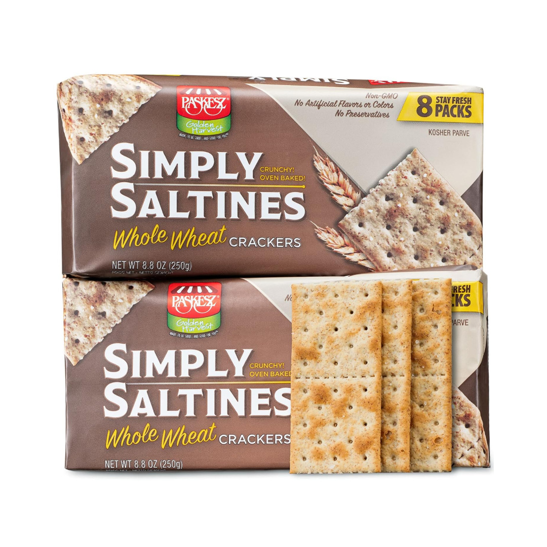 PASKES'Z SALTINES WHOLEWHEAT