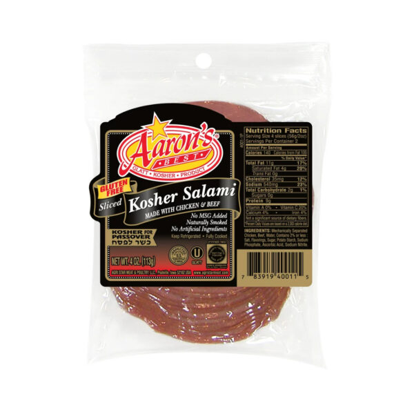 SLICED KOSHER SALAMI