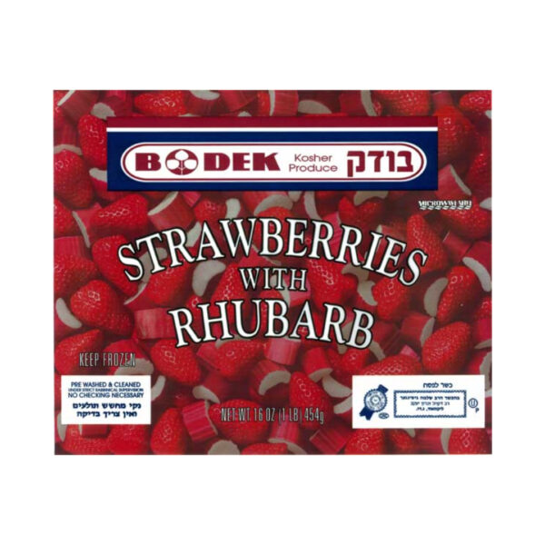 STRAWBERRIES WITH RHUBARB