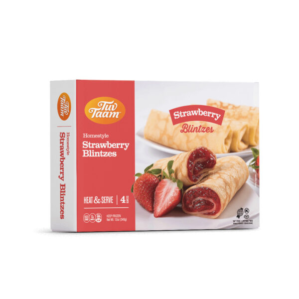 STRAWBERRY BLINTZES