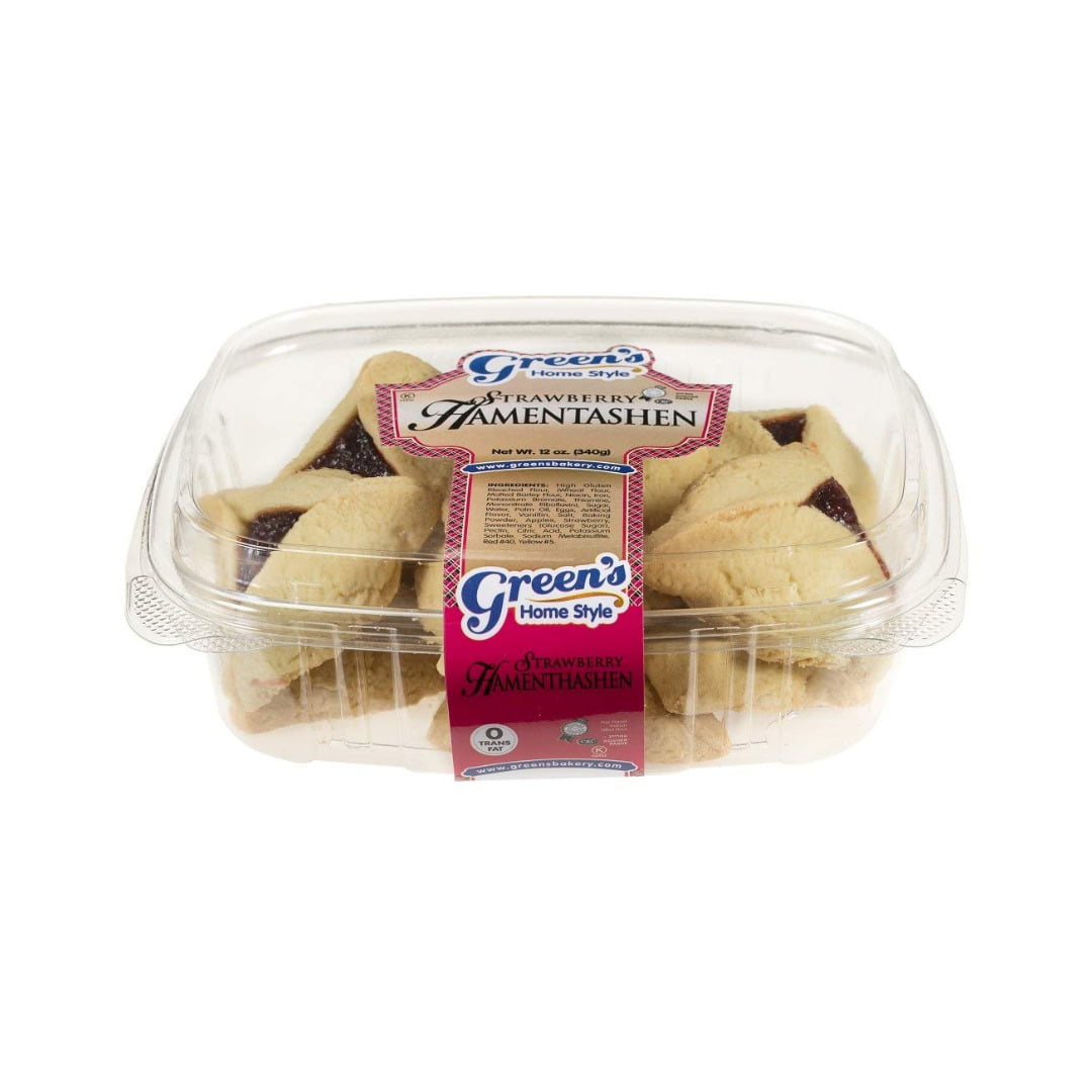 GREEN'S BAKEY STRAWBERRY HAMANTASHEN