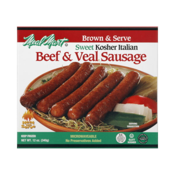 SWEET BEEF & VEAL SAUSAGE