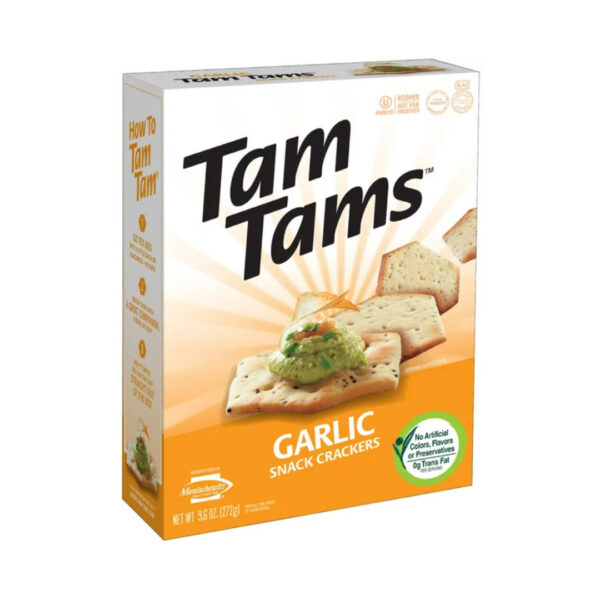 TAM TAMS GARLIC CRACKERS