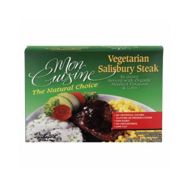 VEGETARIAN SALISBURY STEAK