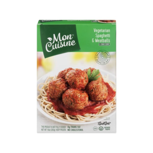 VEGETARIAN SPAGHETTI MEATBALLS