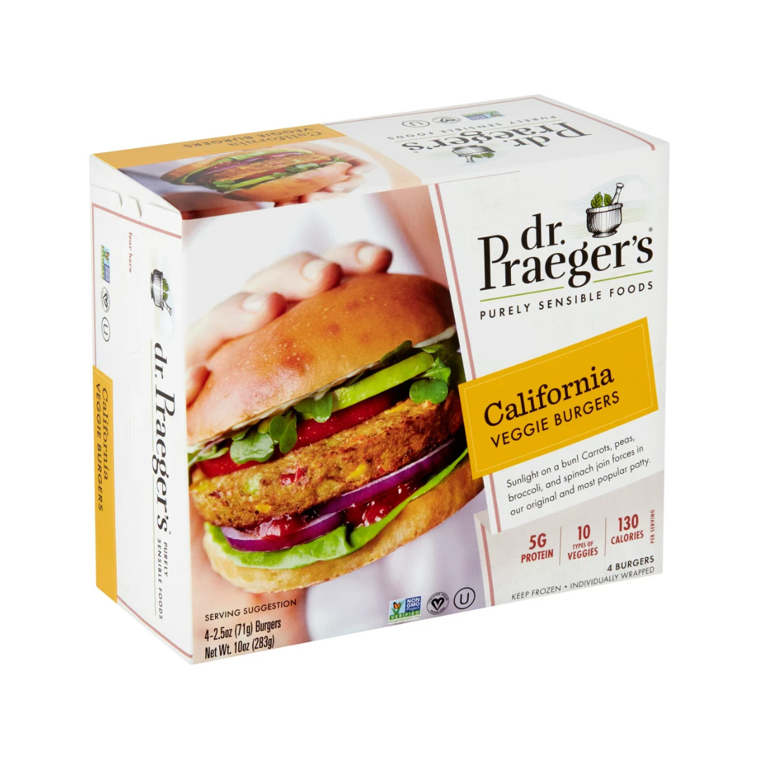 DR PRAEGER'S VEGGIE BURGERS CALIFORNIA