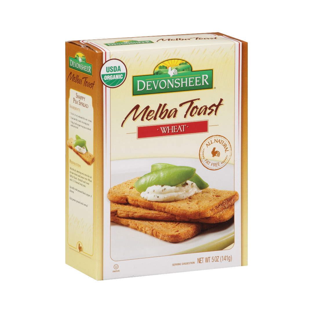 DEVONSHEER WHEAT MELBA TOAST