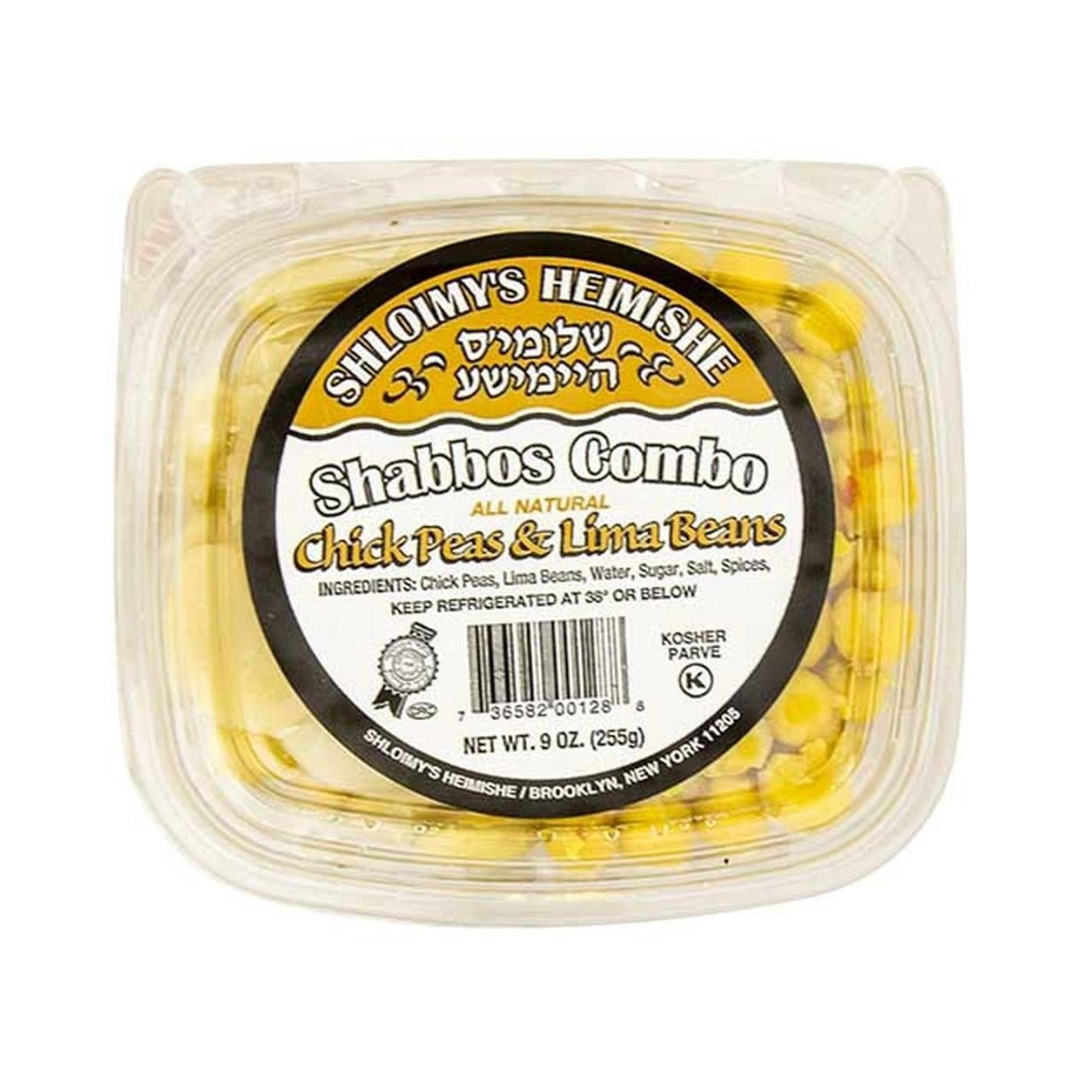 SHLOIMY'S HEIMISHE CHICK PEAS&LIMA BEANS