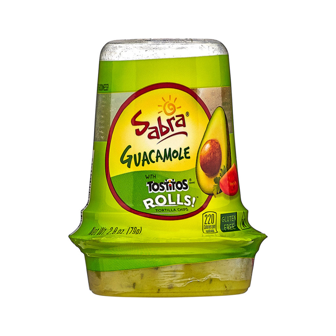 SABRA GUACAMOLE WITH TOSTITOS ROLLS