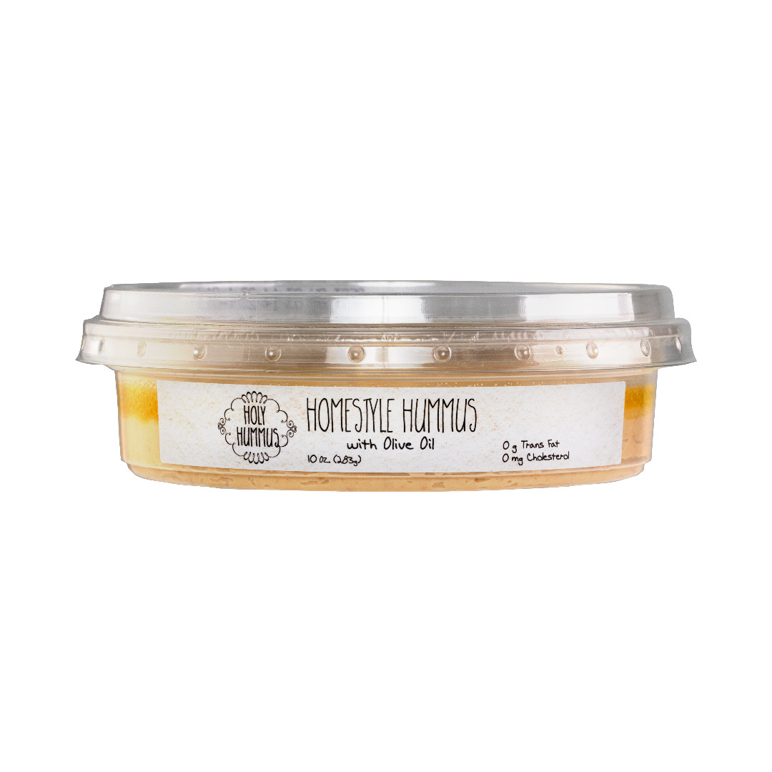 HOLY HUMMUS HUMMUS HOMESTYLE WITH OLIVE OIL