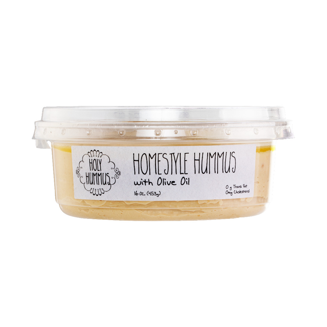 HOLY HUMMUS HUMMUS HOMESTYLE WITH OLIVE OIL
