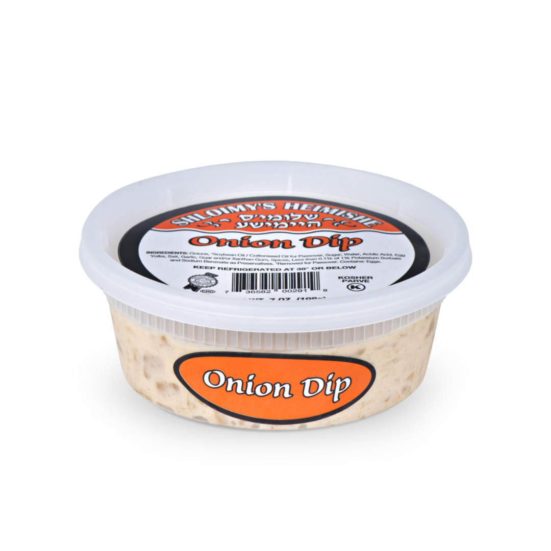 SHLOIMY'S HEIMISHE ONION DIP