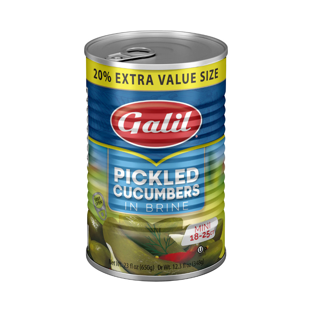 GALIL PICKLED CUCUMBERS IN BRINE
