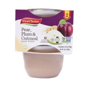 FIRST CHOICE PLUM PEAR OATMEAL