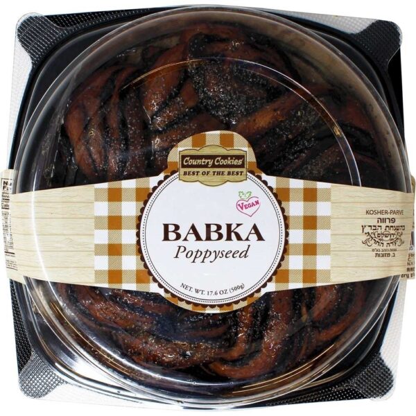 COUNTRY COOKIES POPPYSEED BABKA