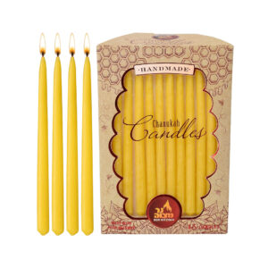 BEESWAX CHANUKAH CANDLES