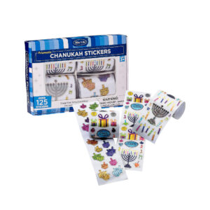 BOX OF CHANUKAH STICKERS