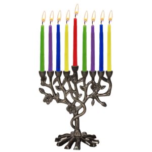 CANDLE MENORAH SET