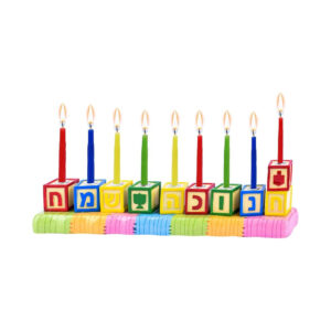 CHANUKAH CANDLES HAND PAINTED