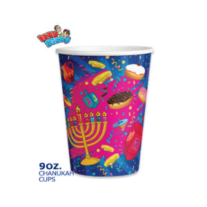 CHANUKAH CUPS 9 OZ
